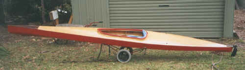 TK1 Racing Kayak - Sprint Version - Click Image to Close