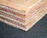 25mm Pink Marine Plywood 2440x1220 15ply BS1088