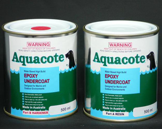 (image for) Aquacote Epoxy Undercoat 1 litre kit.