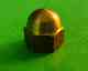 1/4" Hex Dome Nut Silicon Bronze