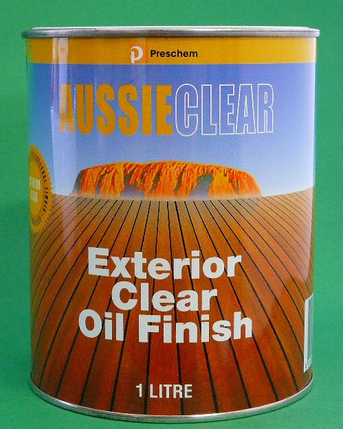 Aussie Clear Exterior Deck Oil Finish 1 Litre - Click Image to Close