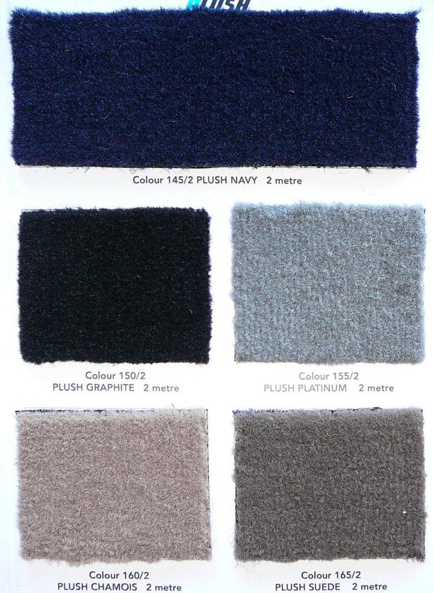 Plush Marine Carpet - 2 metres wide per metre. - Click Image to Close
