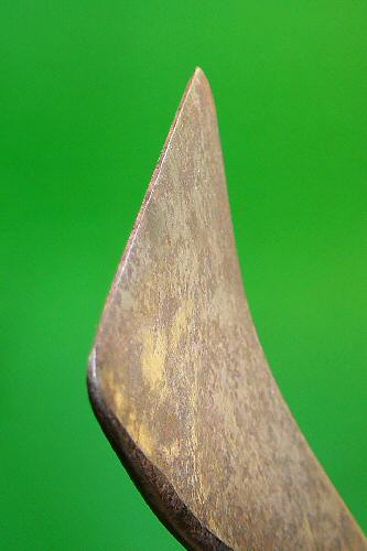 Caulking Iron Sharp Bent - Click Image to Close