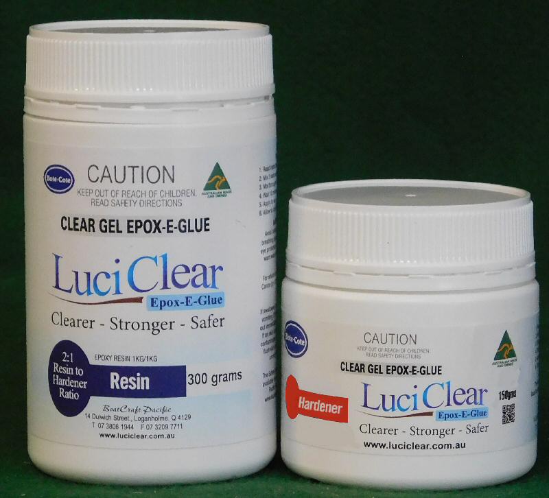 LuciClear Clear Gel Epox-E-Glue 450gram Kit - Click Image to Close
