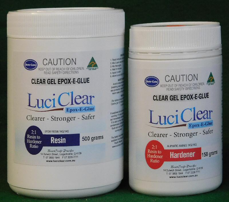 LuciClear Clear Gel Epox-E-Glue 750 gram - Click Image to Close