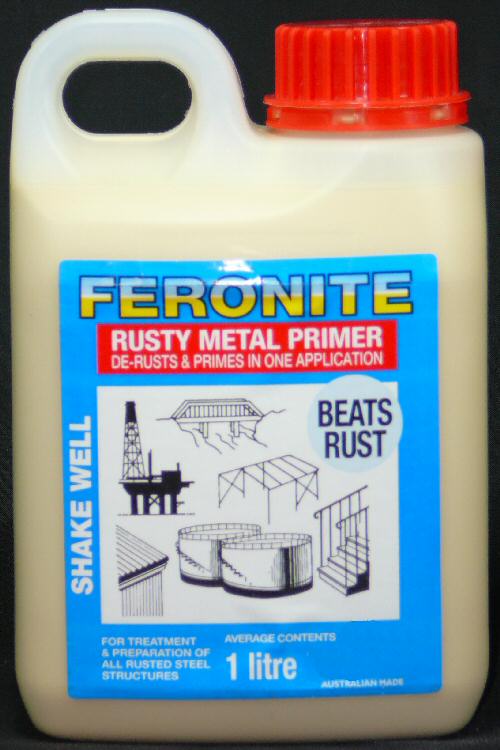 Feronite Rusty Metal Primer 1 Litre - Click Image to Close