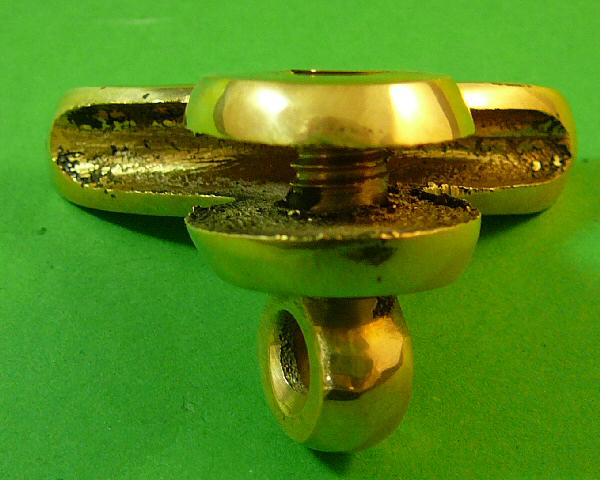 6mm Gaff Span Shackle - Click Image to Close