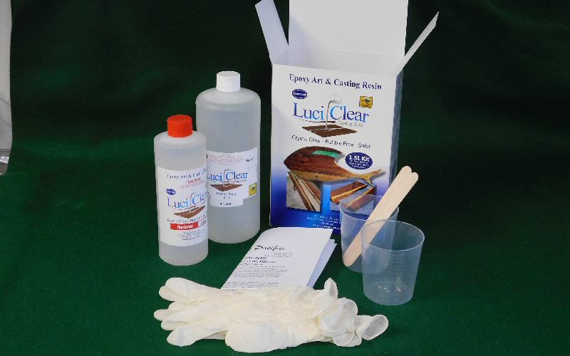 LuciClear 1.5 Litre Casting Resin Kit - Click Image to Close