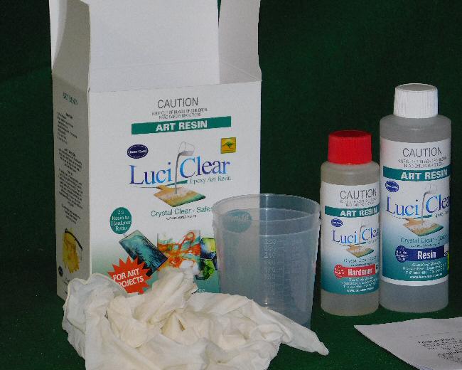 LuciClear 375ml Artists Resin Kit - Click Image to Close