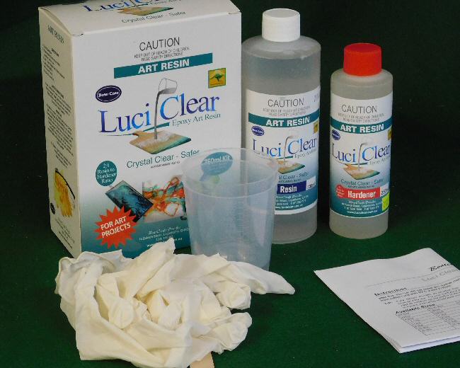 LuciClear 1.5 Litre Artists Resin Kit - Click Image to Close