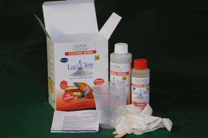 LuciClear Coating Resin 750ml kit - Click Image to Close