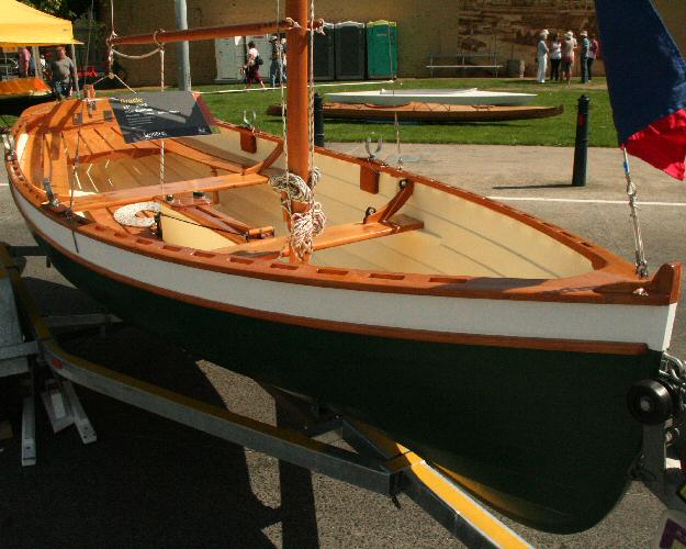 Tammie Norrie by Iain Oughtred; 13' 6" Clinker Dinghy. - Click Image to Close
