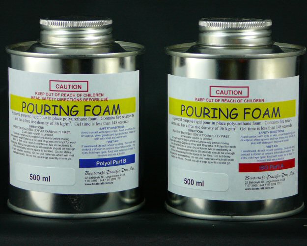Pouring Foam 1 Litre Kit - Click Image to Close