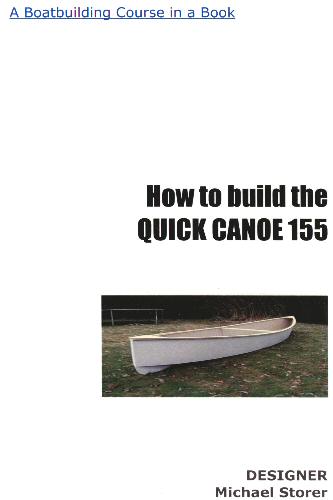 Quick Canoe by Michael Storer - Pdf by email or Printed Book - Click Image to Close