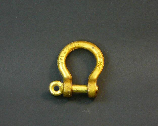 5mm Harp Shackle Manganese Bronze - Click Image to Close