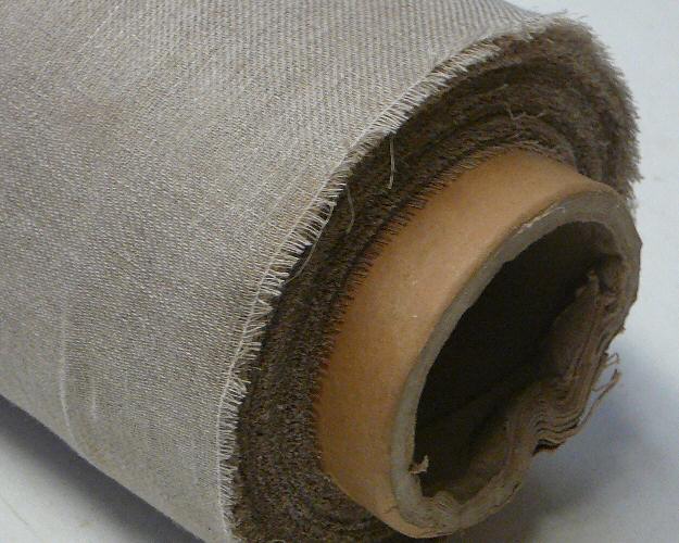 Flax 100gsm Twill Weave 76cm Wide per metre - Click Image to Close