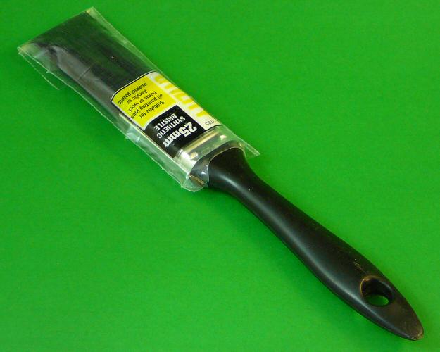 25mm Synthetic Bristle Utility Brush - Click Image to Close