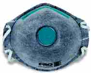 P2 Respirator with Active Carbon Filter and Valve