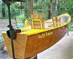 Quick Canoe Electric - Cargo Canoe for electric trolling motor. Pdf by email or Printed book.