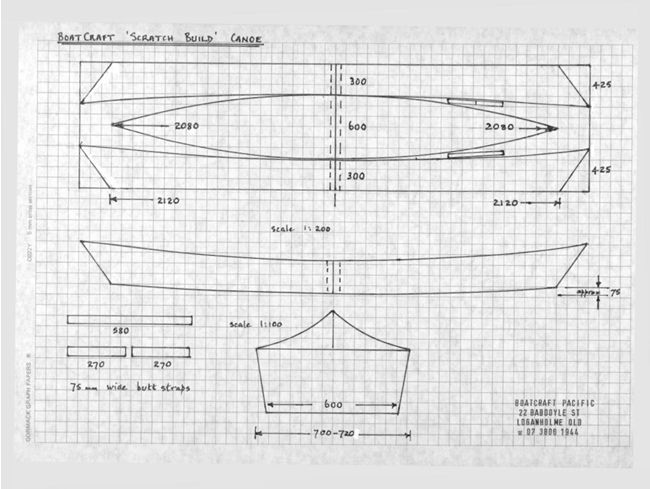 Каноэ из фанеры своими руками чертежи выкройки BoatCraft Pacific What's New April 2001