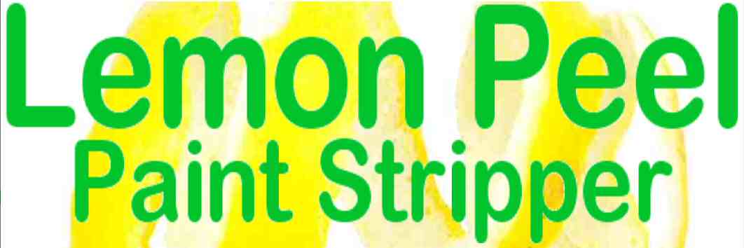 Lemon Peel Paint Stripper